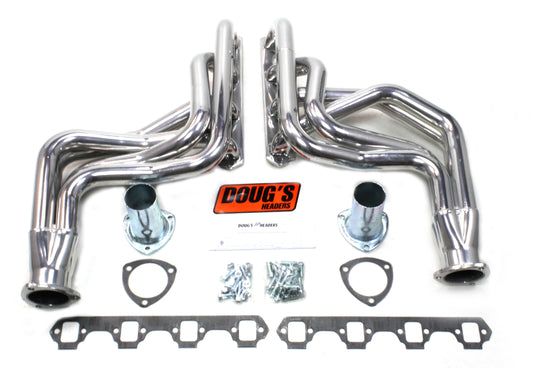 Doug's Headers D623 1 3/4" 4-Tube Full Length Header Ford Mustang  64-73 Cougar 67-68 Fairlane 66-67  Comet 62-65 Ranchero 60-67 260-351W Falcon 60-65 260-302 with TCI or similar Mustang II Steering Swap Metallic Ceramic Coating