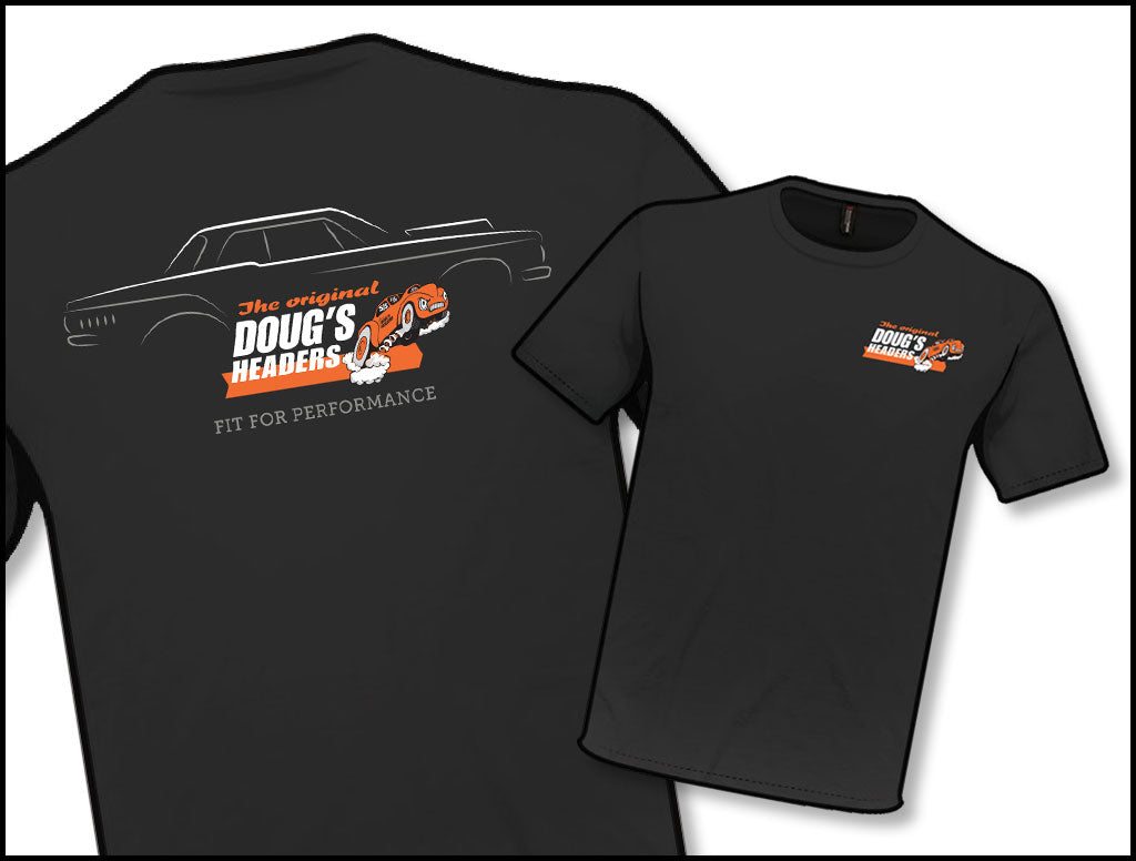 Doug's Headers TS703 Black Profile X-Large T-Shirt