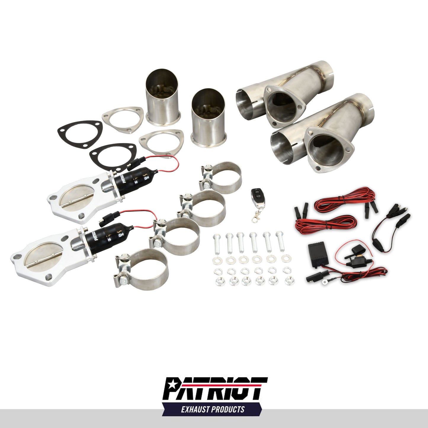 Patriot Exhaust PEC300K Electronic Cutouts 3.0" Dual System