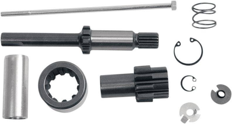 Spyke 465047 - Jackshaft Assembly with 10 Tooth Gear for 94-06 Big Twin Harley® Models (Except 2006 Dyna)