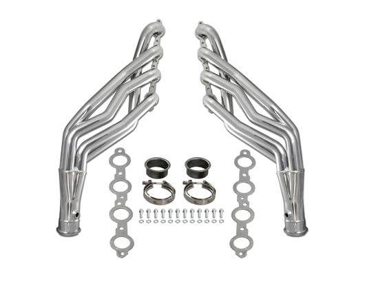 Doug's Headers D3348 63-72 Chevy C10 LS Long Tube Header Silver Coated